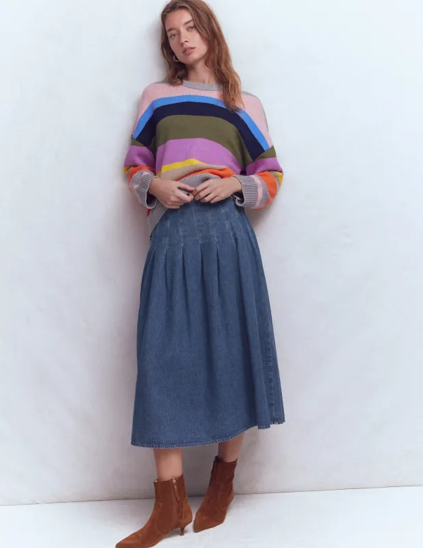 Valentina Jeansrock-Medium Vintage made by Boden