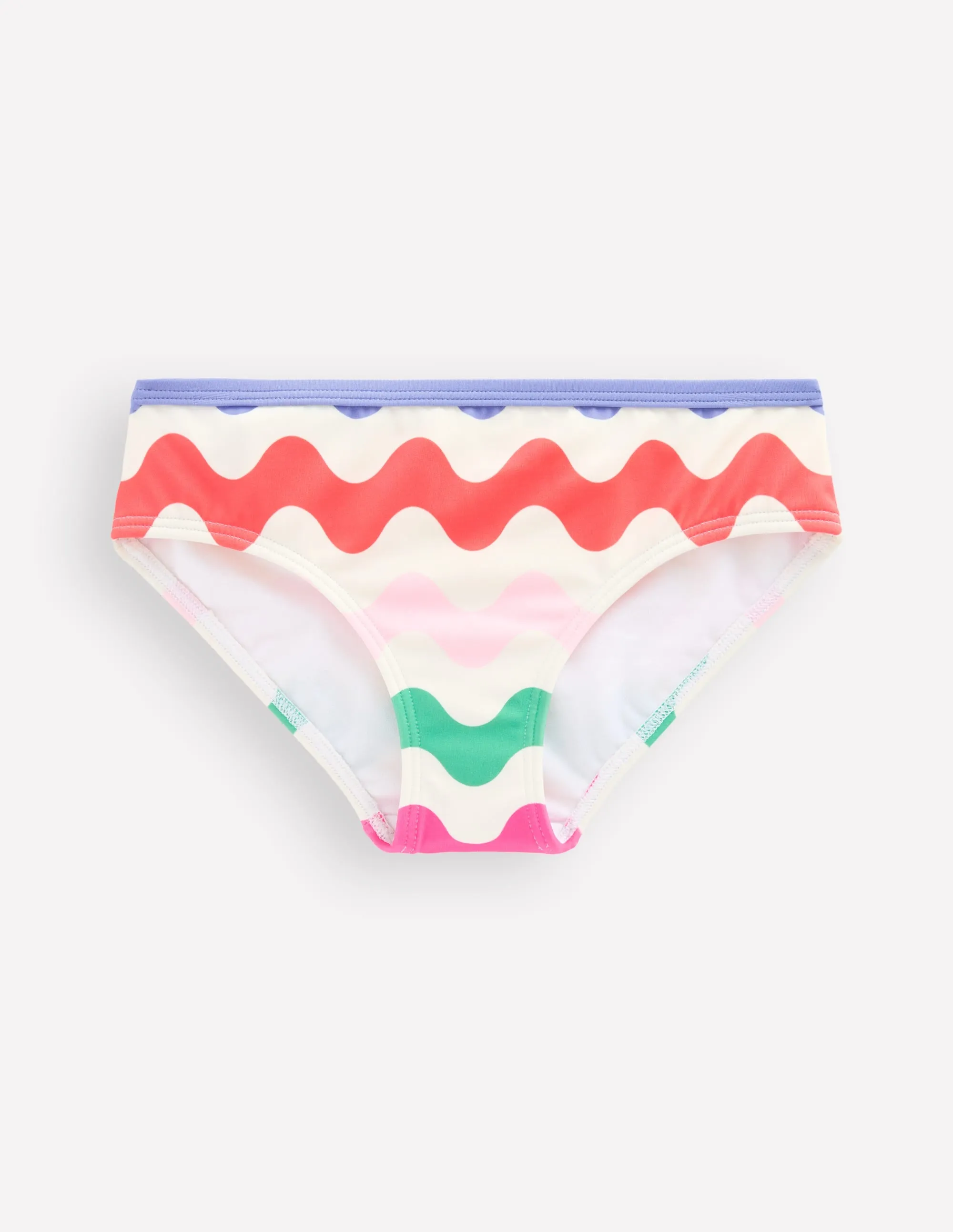 Gemusterte Bikinihose-Bunt Welle sold by Boden