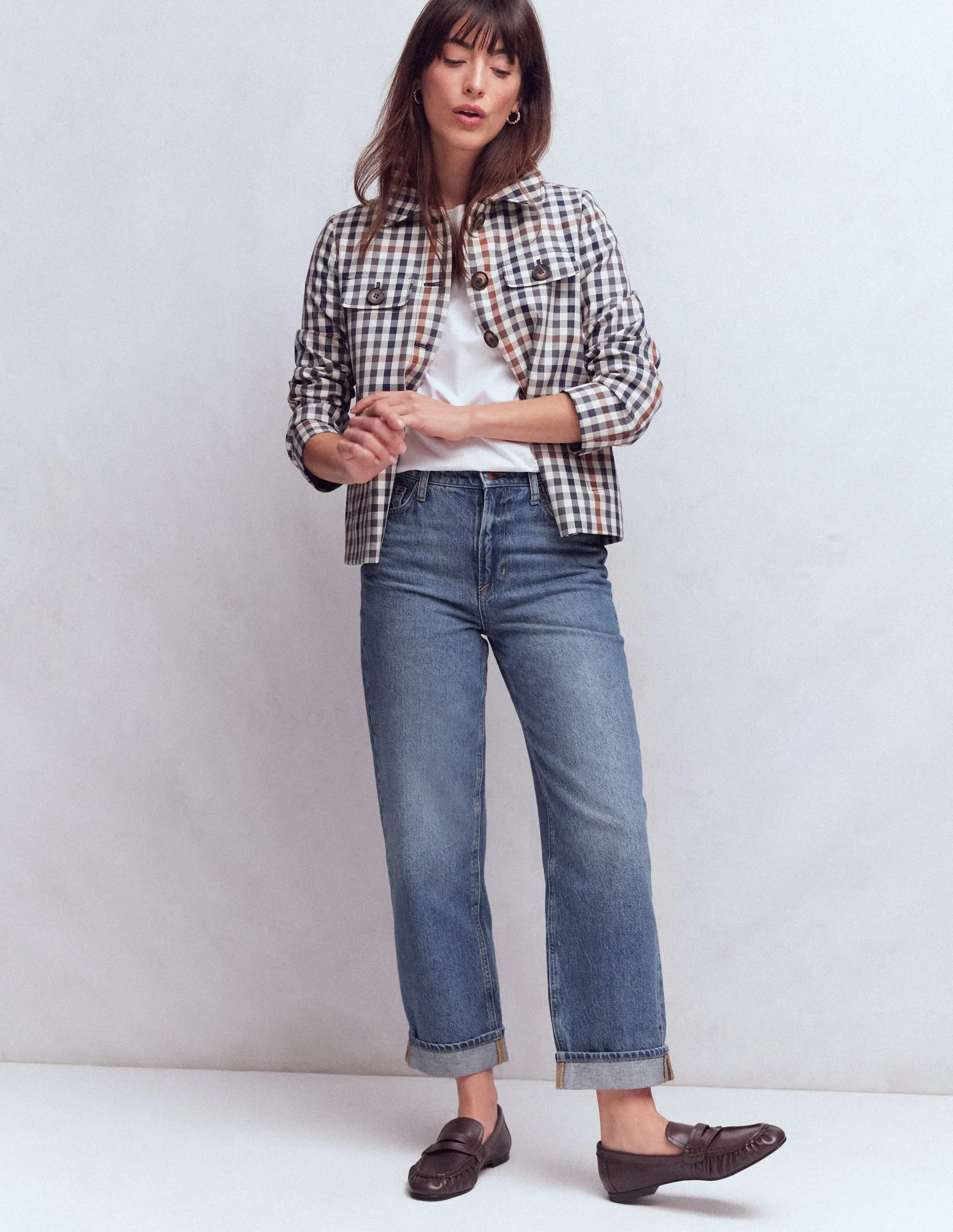 Lockere Jeans mit mittlerer Leibhöhe-Mittlerer Jahrgang sold by Boden