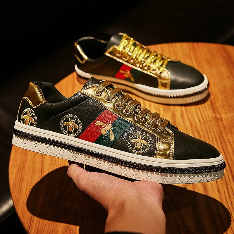 Stylish Brand Embroidered Skateboarding Sneakers sold by Body Central product image thumbnail 4