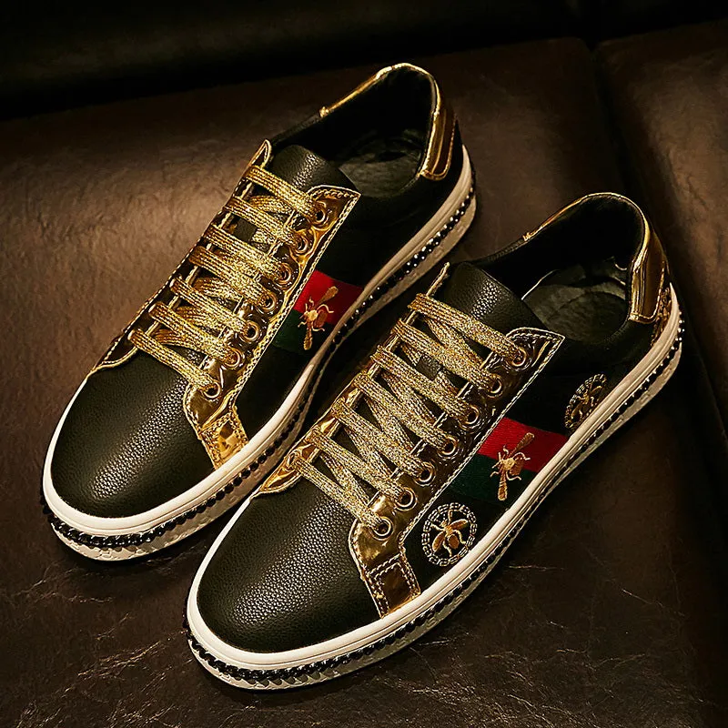 Stylish Brand Embroidered Skateboarding Sneakers sold by Body Central product image thumbnail 5