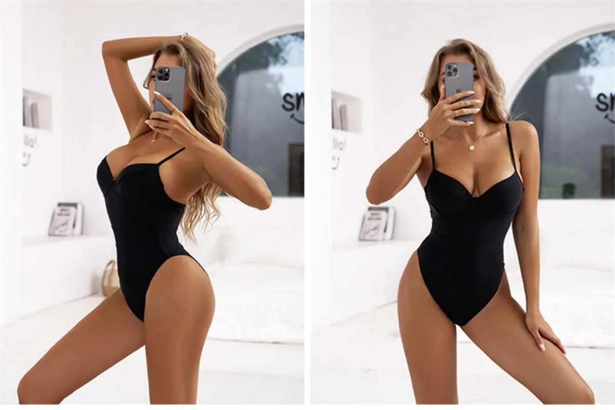 Push Up One Piece Swimsuit sold by Body Central product image thumbnail 4