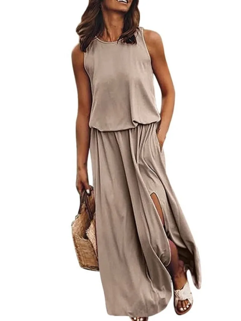 Casual Long Maxi Summer Dress sold by Body Central product image thumbnail 2