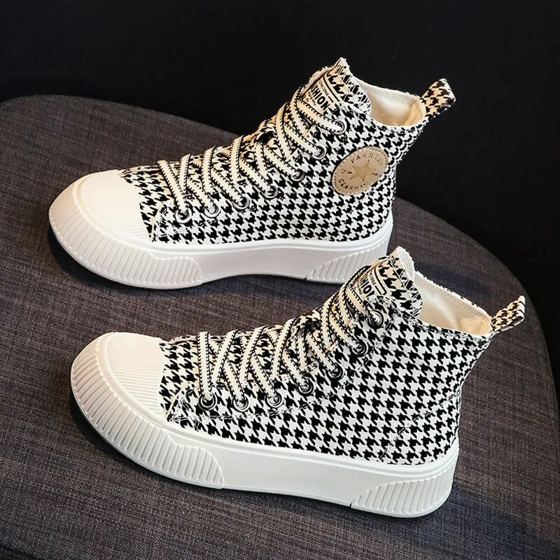 Canvas High-top Shoes sold by Body Central product image thumbnail 3