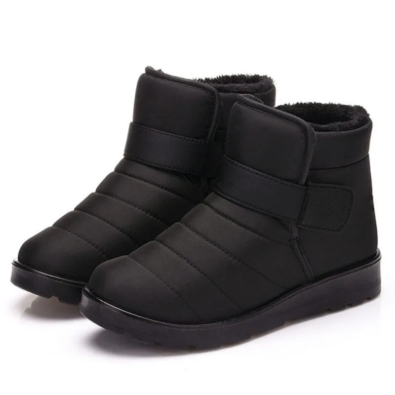 Snow Soft Waterproof Slip On Platform Ankle Boots sold by Body Central