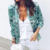 Retro Floral Zipper Up Outwear Bomber sold by Body Central
