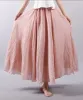 Elegant High Waist Linen Maxi Skirt sold by Body Central