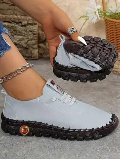 PU Leather Round Toe Slip-Ons sold by Body Central product image thumbnail 4