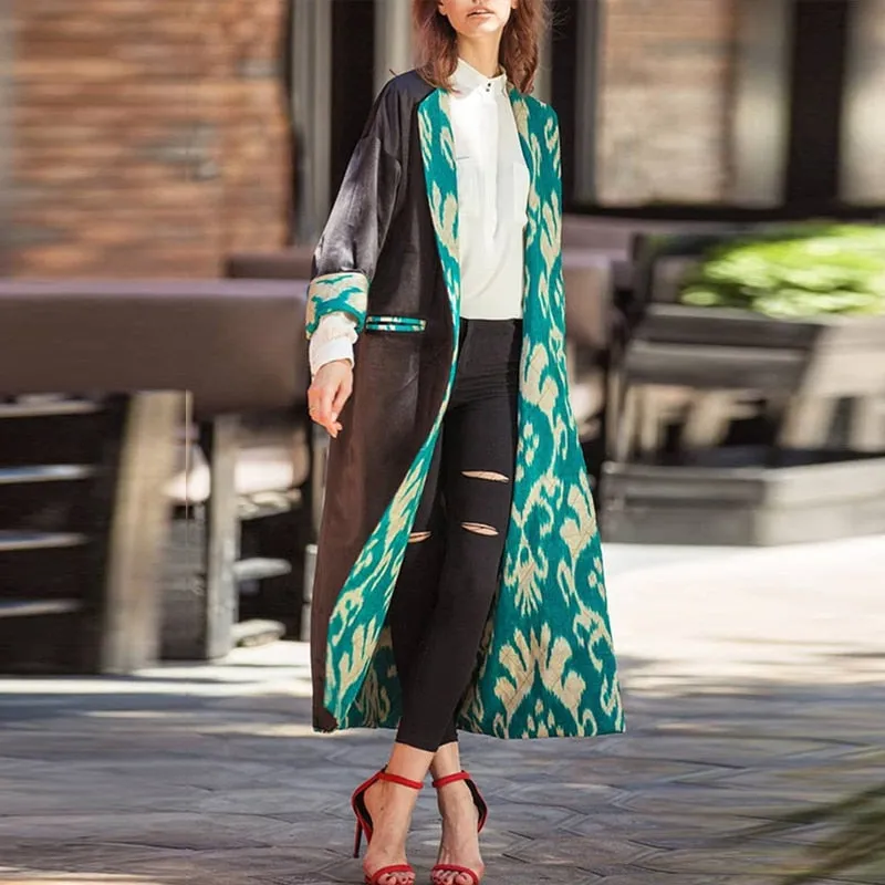 Long Loose Pockets Coat sold by Body Central