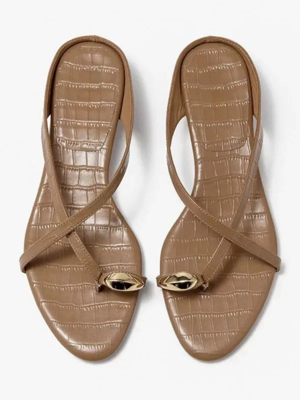 Toe Loop Block Heels Sandals sold by Body Central