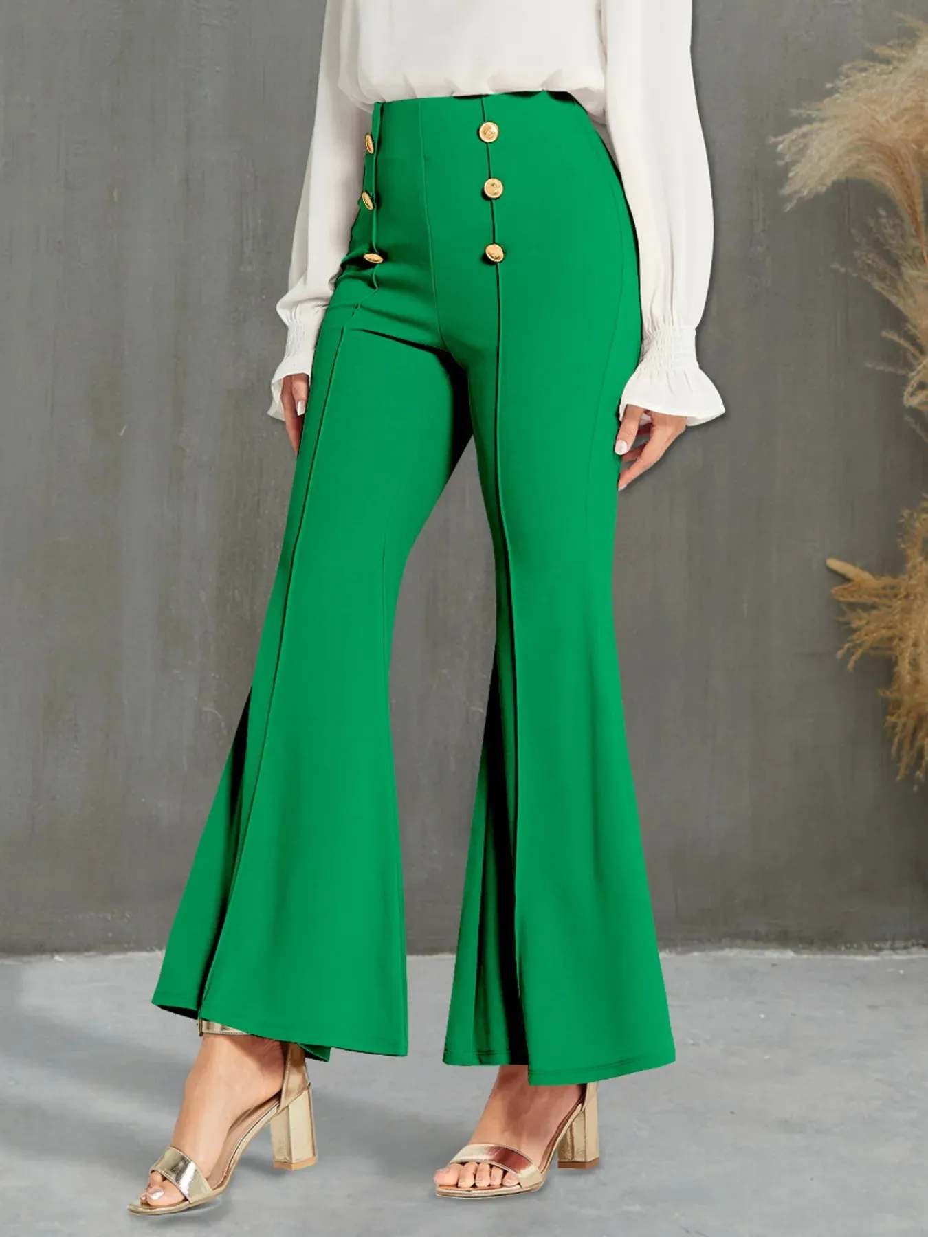 High Waisted Flare Pants sold by Body Central