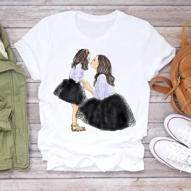 Cartoon Super Mom T-shirt sold by Body Central product image thumbnail 5