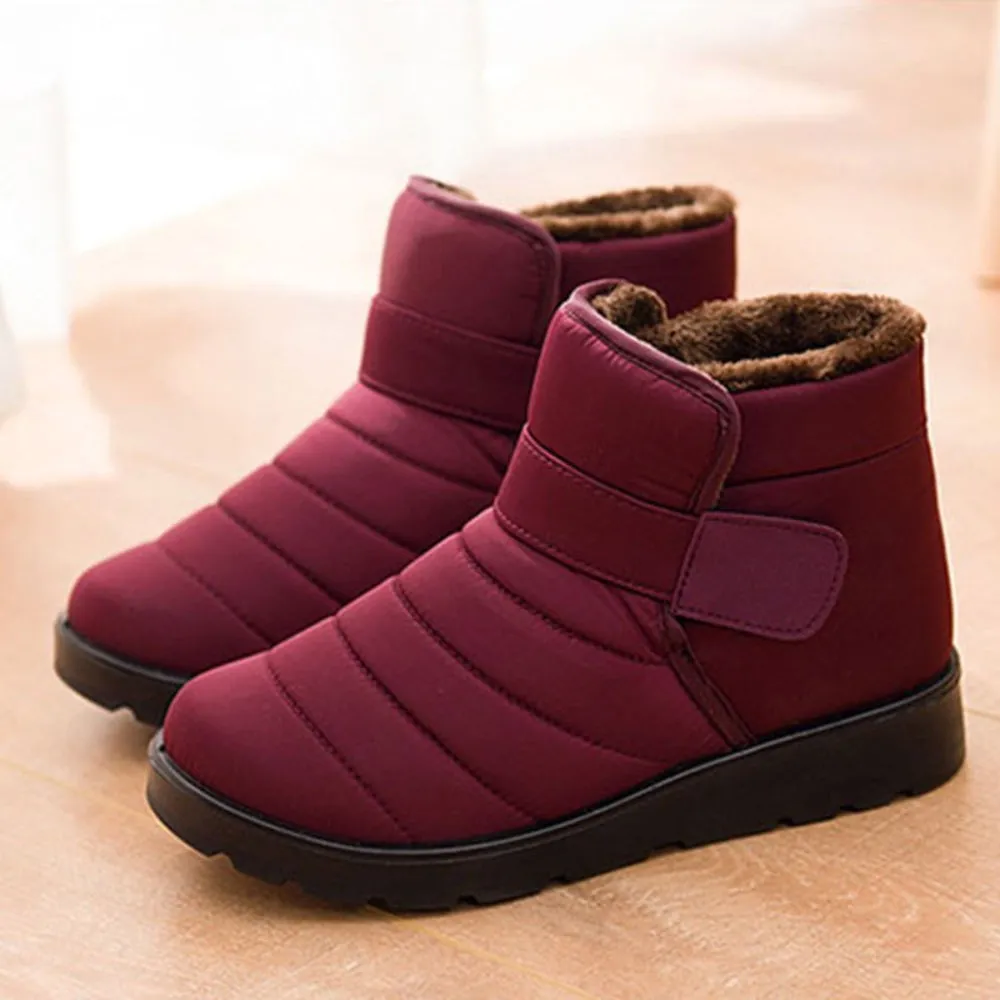 Snow Soft Waterproof Slip On Platform Ankle Boots sold by Body Central product image thumbnail 4