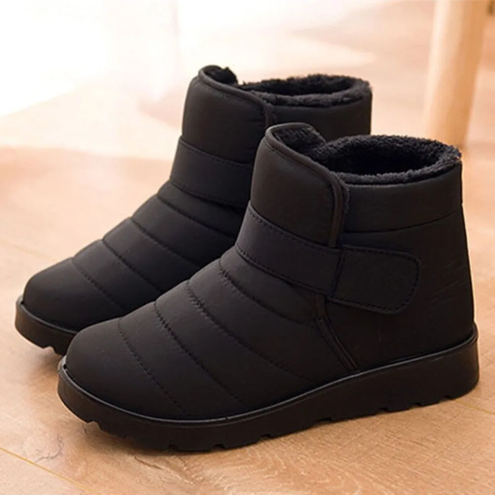 Snow Soft Waterproof Slip On Platform Ankle Boots sold by Body Central product image thumbnail 2
