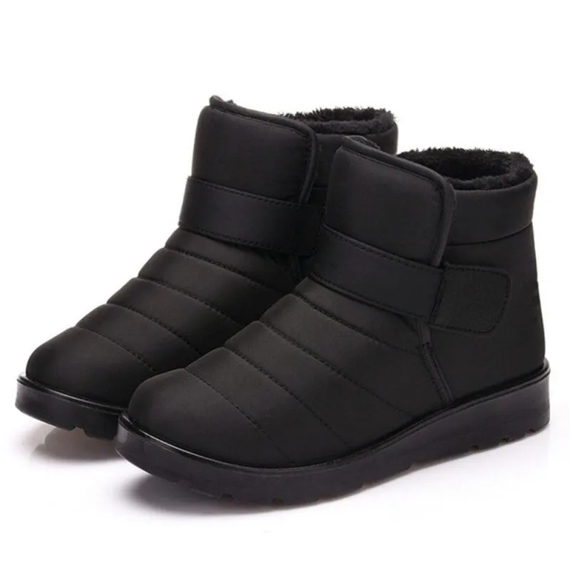 Snow Soft Waterproof Slip On Platform Ankle Boots sold by Body Central
