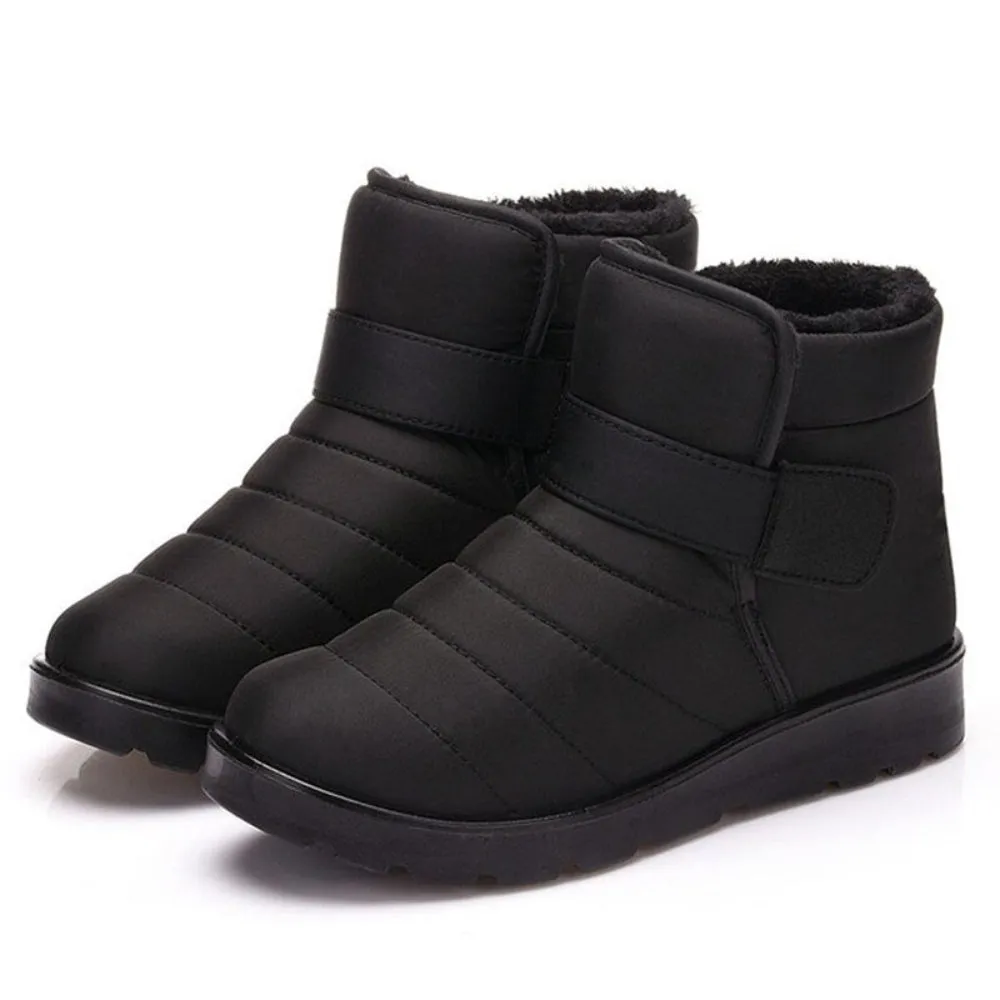 Snow Soft Waterproof Slip On Platform Ankle Boots sold by Body Central