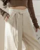 Elastic Waist Wide Leg Pants sold by Body Central