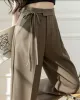 Elastic Waist Wide Leg Pants sold by Body Central