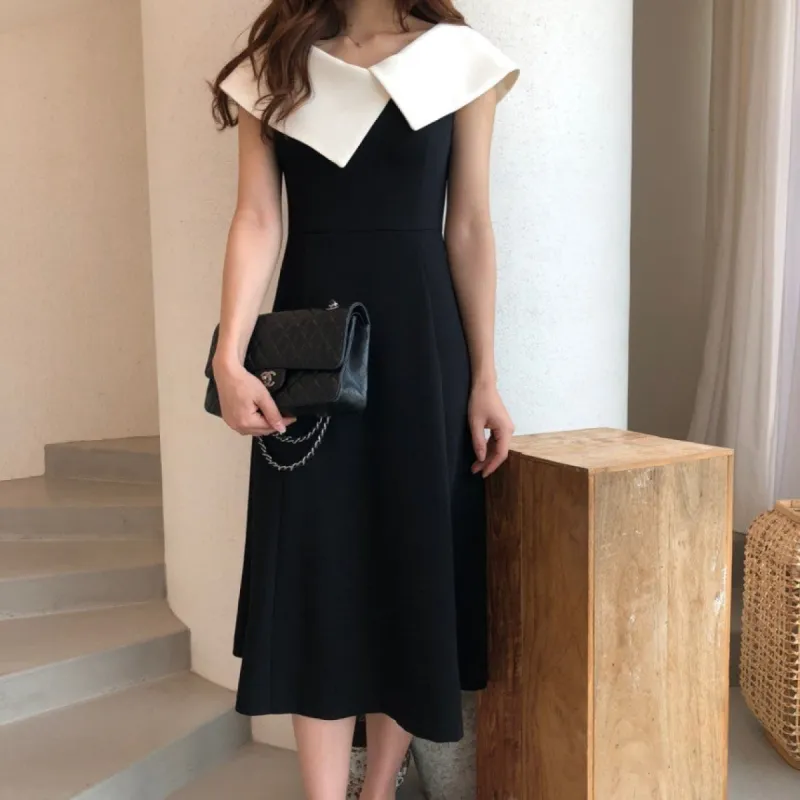 Elegant Midi A Line Dress sold by Body Central