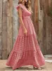 Bohemian High-rise Print Paneled Floral Long Dress sold by Body Central