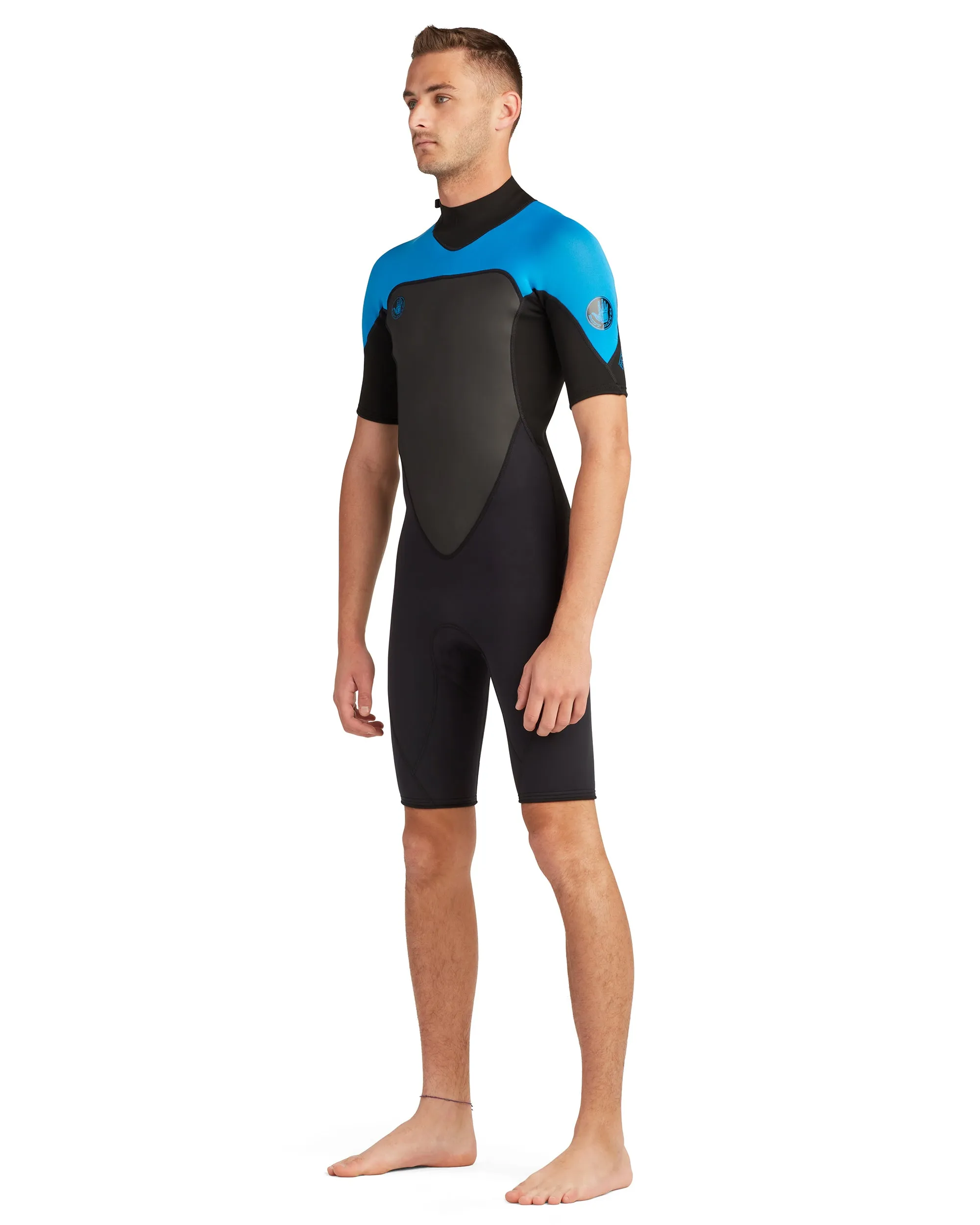 Phoenix 2mm Men's Back-Zip S/S Springsuit - Blue sold by Body Glove product image thumbnail 2