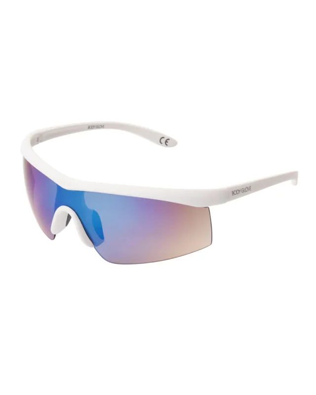 Born to Roam Blade Sunglasses - White sold by Body Glove