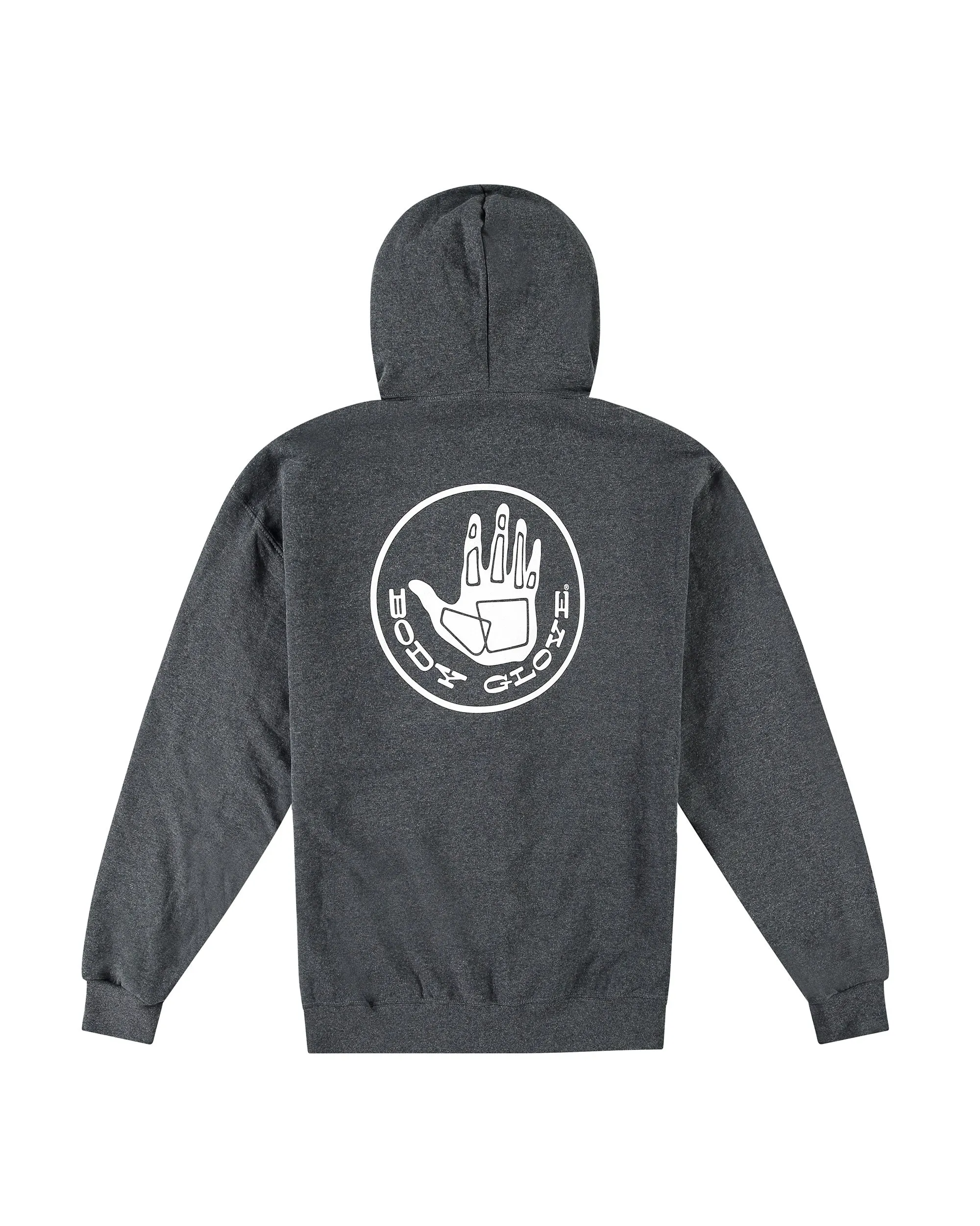 Heritage Full-Zip Fleece Hoodie - Black Heather sold by Body Glove product image thumbnail 4