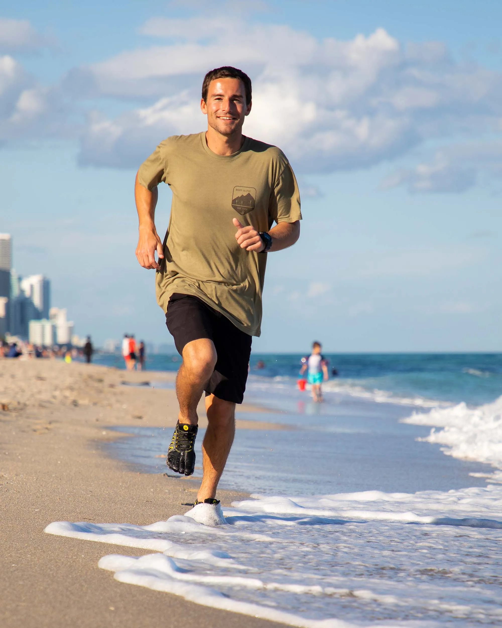 Men's 3T Barefoot Warrior Water Shoes - Black/Yellow sold by Body Glove product image thumbnail 5