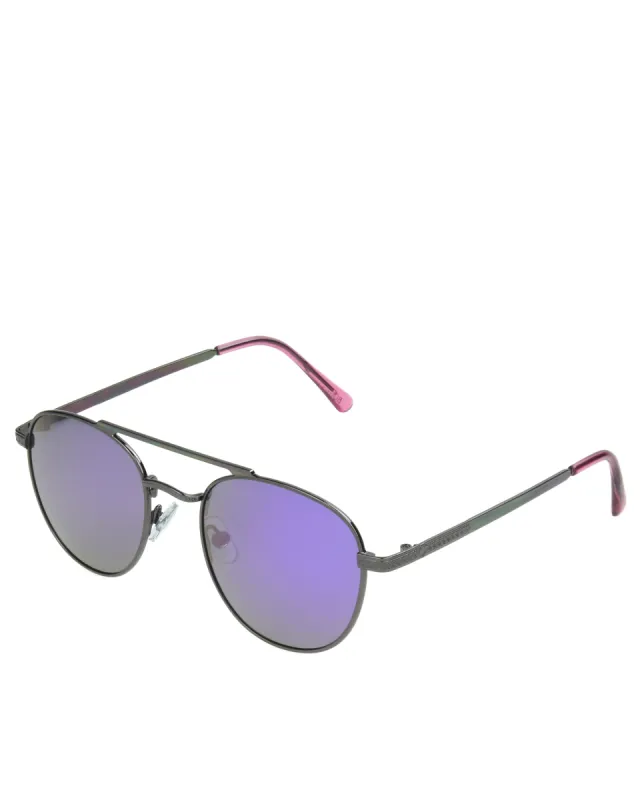 Women's BGL1915 Polarized Aviator Sunglasses - Gun Metal sold by Body Glove