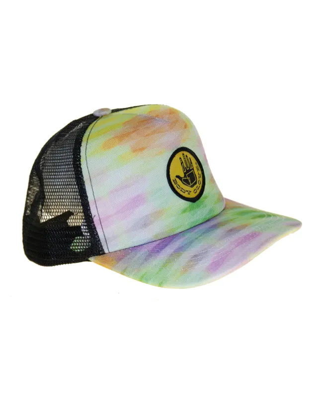 Printed Kaleidoscope Trucker Hat - Kaleidoscope made by Body Glove