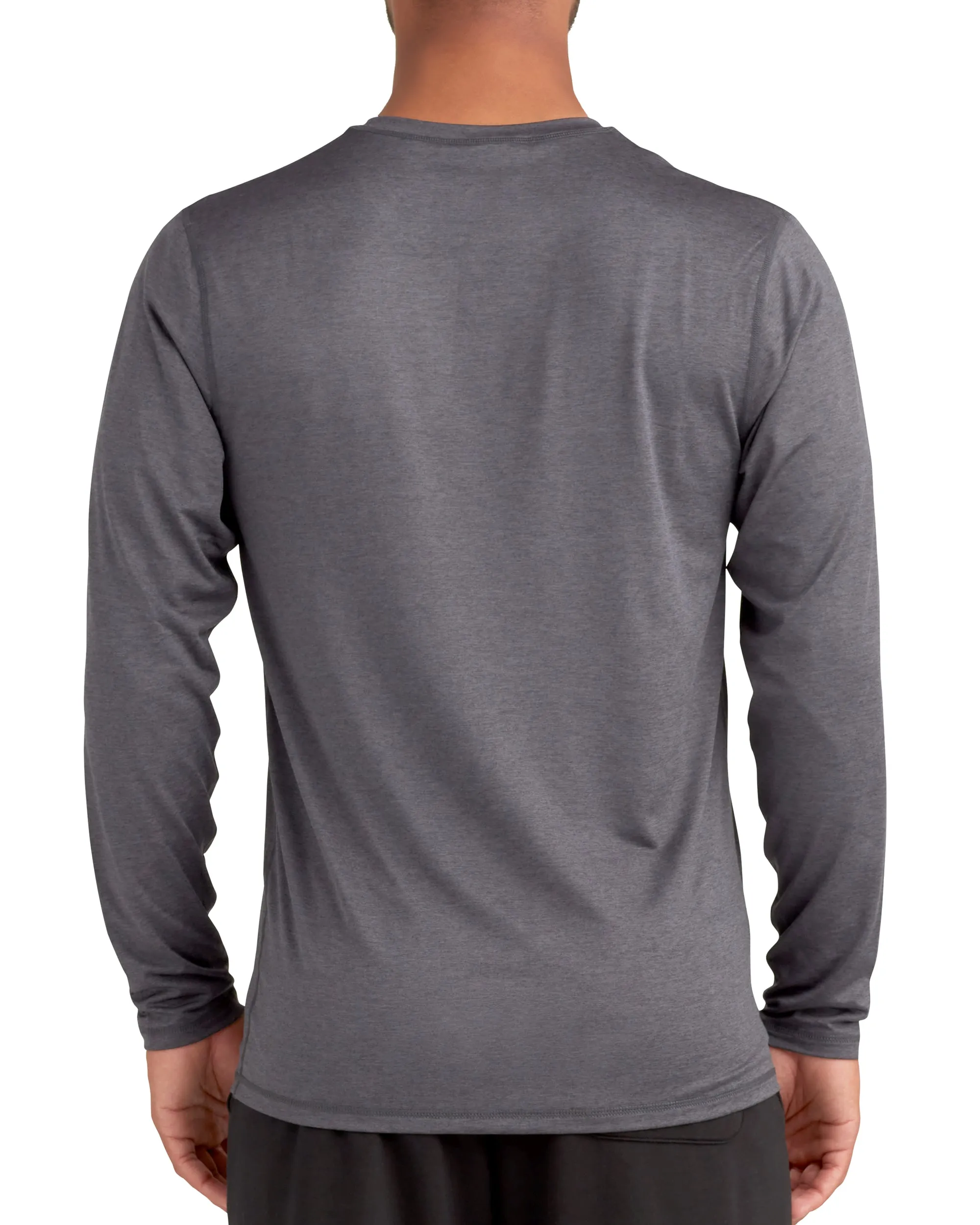 Offshore UPF Long-Sleeve Sun Shirt - Heather Charcoal sold by Body Glove product image thumbnail 2