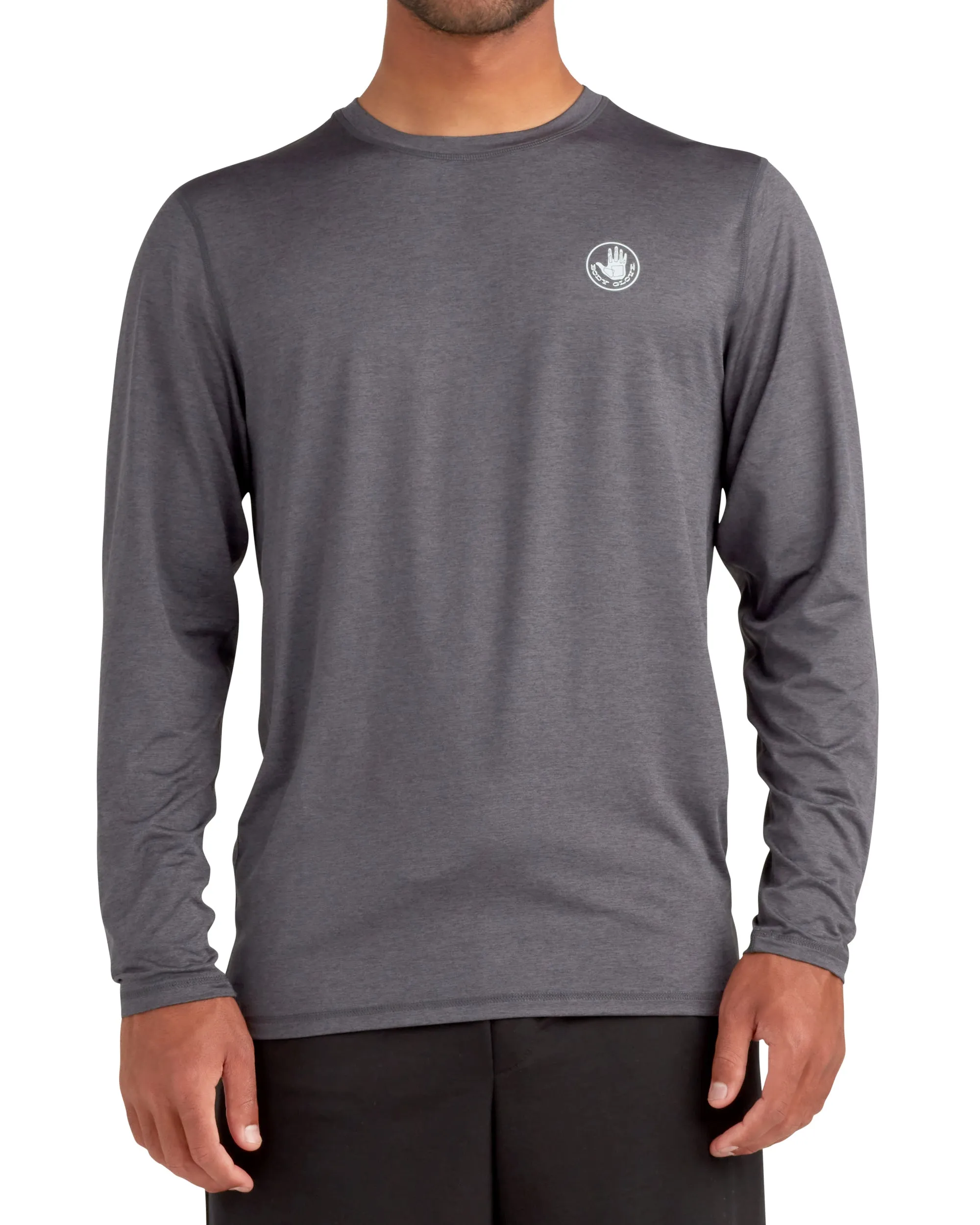 Offshore UPF Long-Sleeve Sun Shirt - Heather Charcoal sold by Body Glove