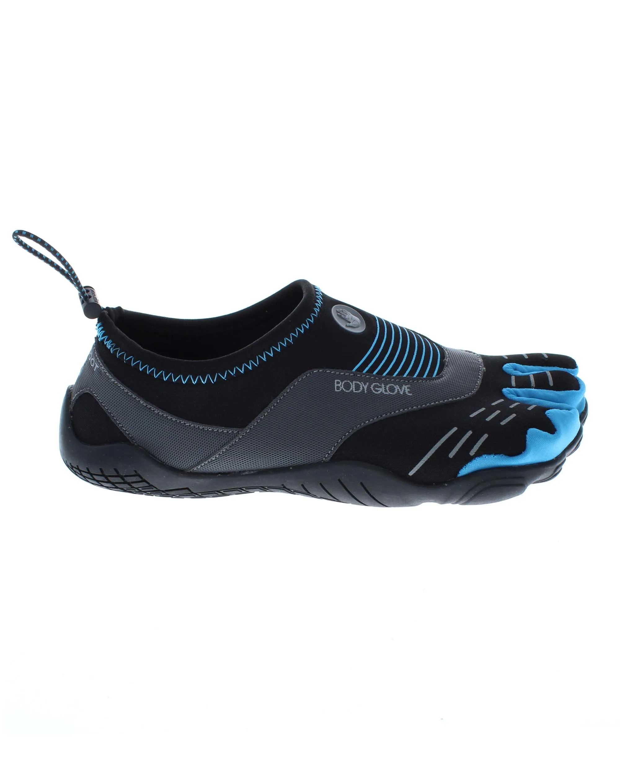 Women's 3T Barefoot Cinch Water Shoe - Black/Poolside Azure sold by Body Glove product image thumbnail 3