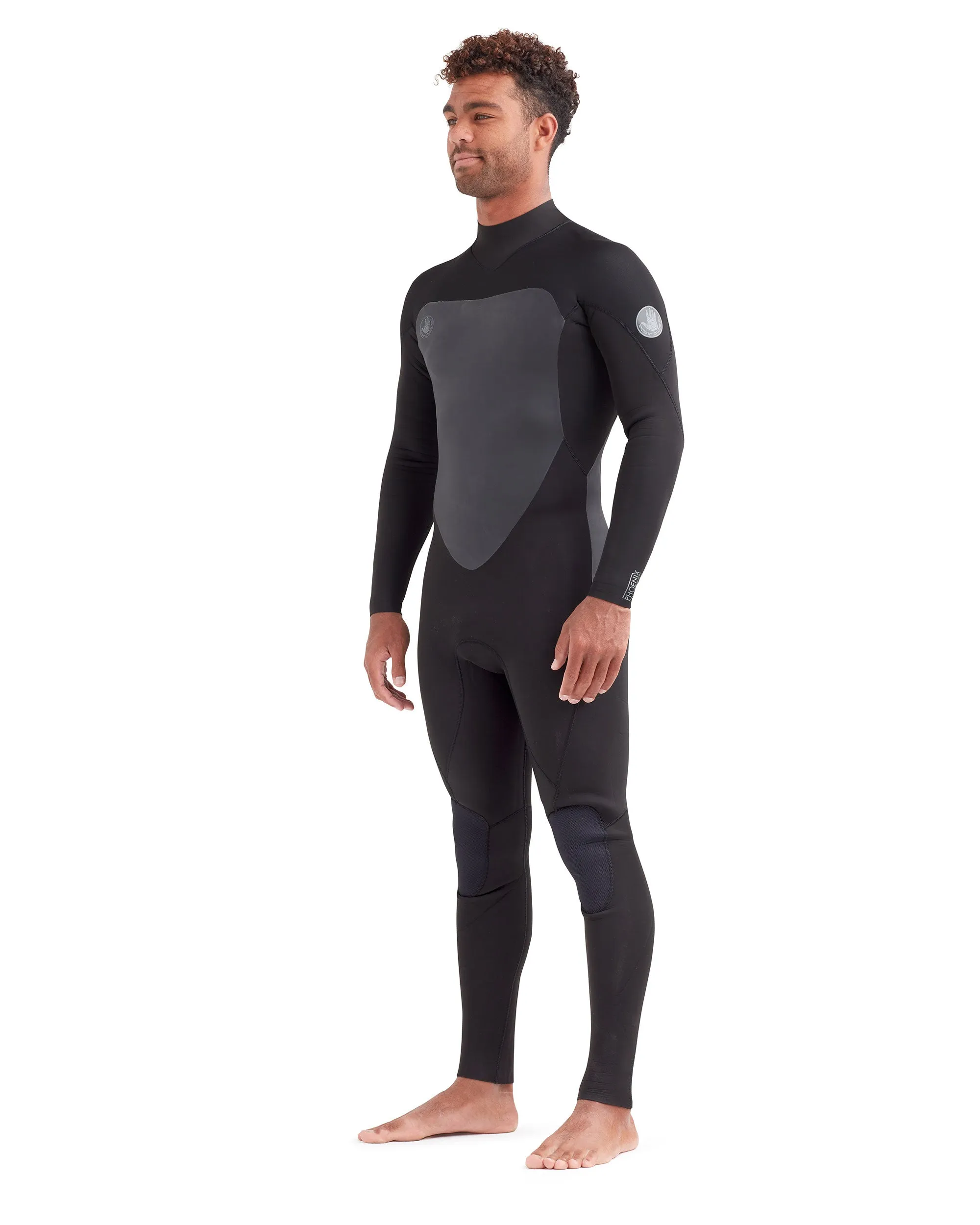 Phoenix 3/2mm Men's Back-Zip Fullsuit - Black sold by Body Glove product image thumbnail 3