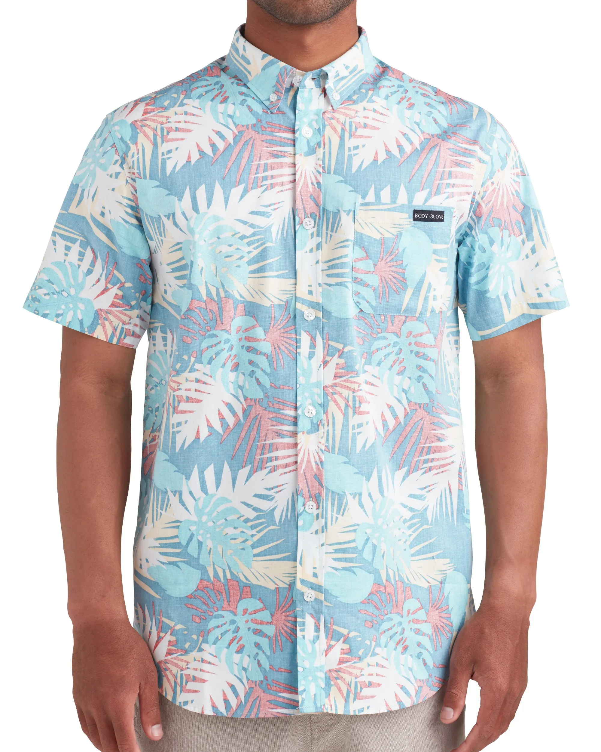 Backyards Button-Up Shirt - Blue sold by Body Glove product image thumbnail 2