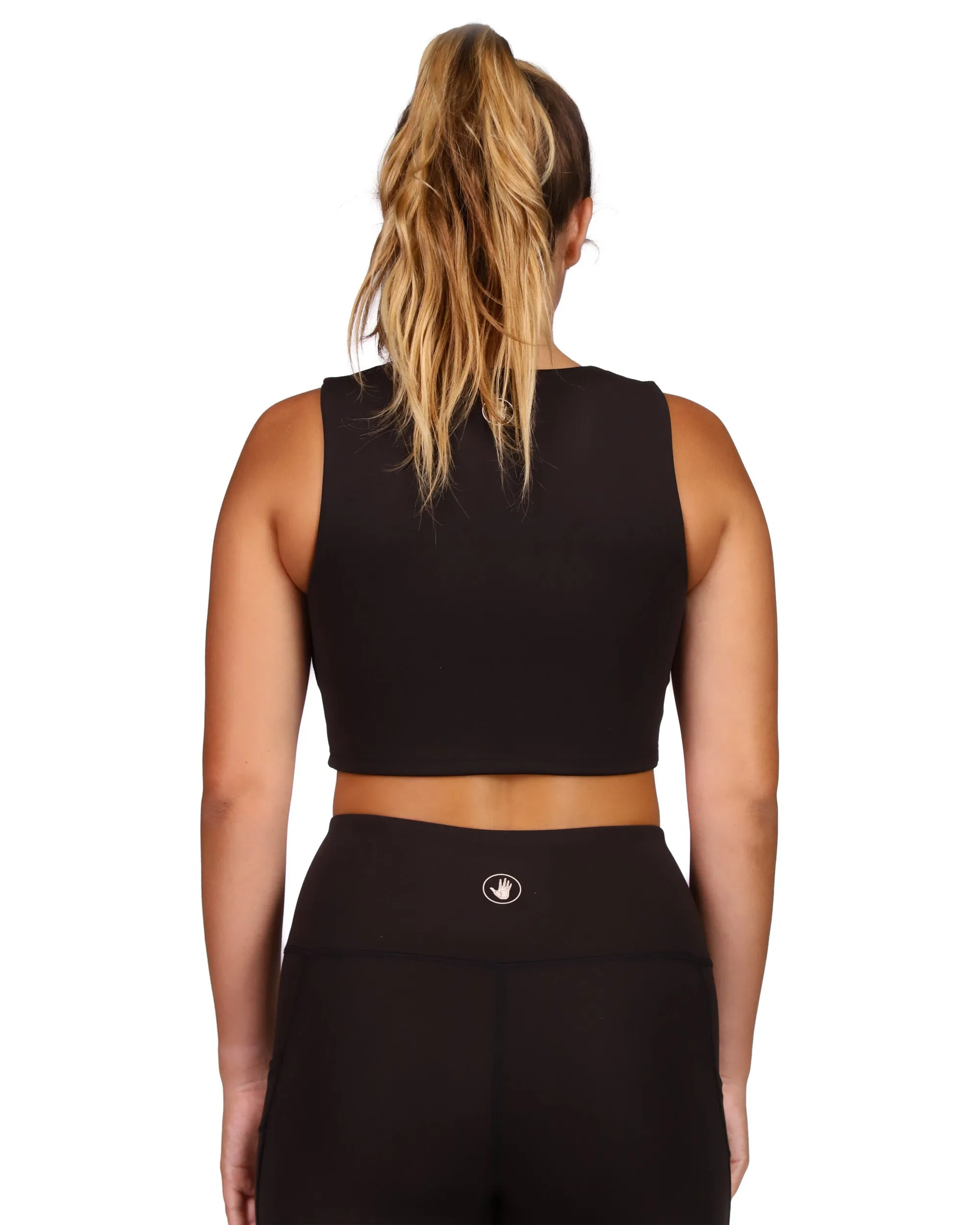 Reboot Athletic Crop Top - Black sold by Body Glove product image thumbnail 3