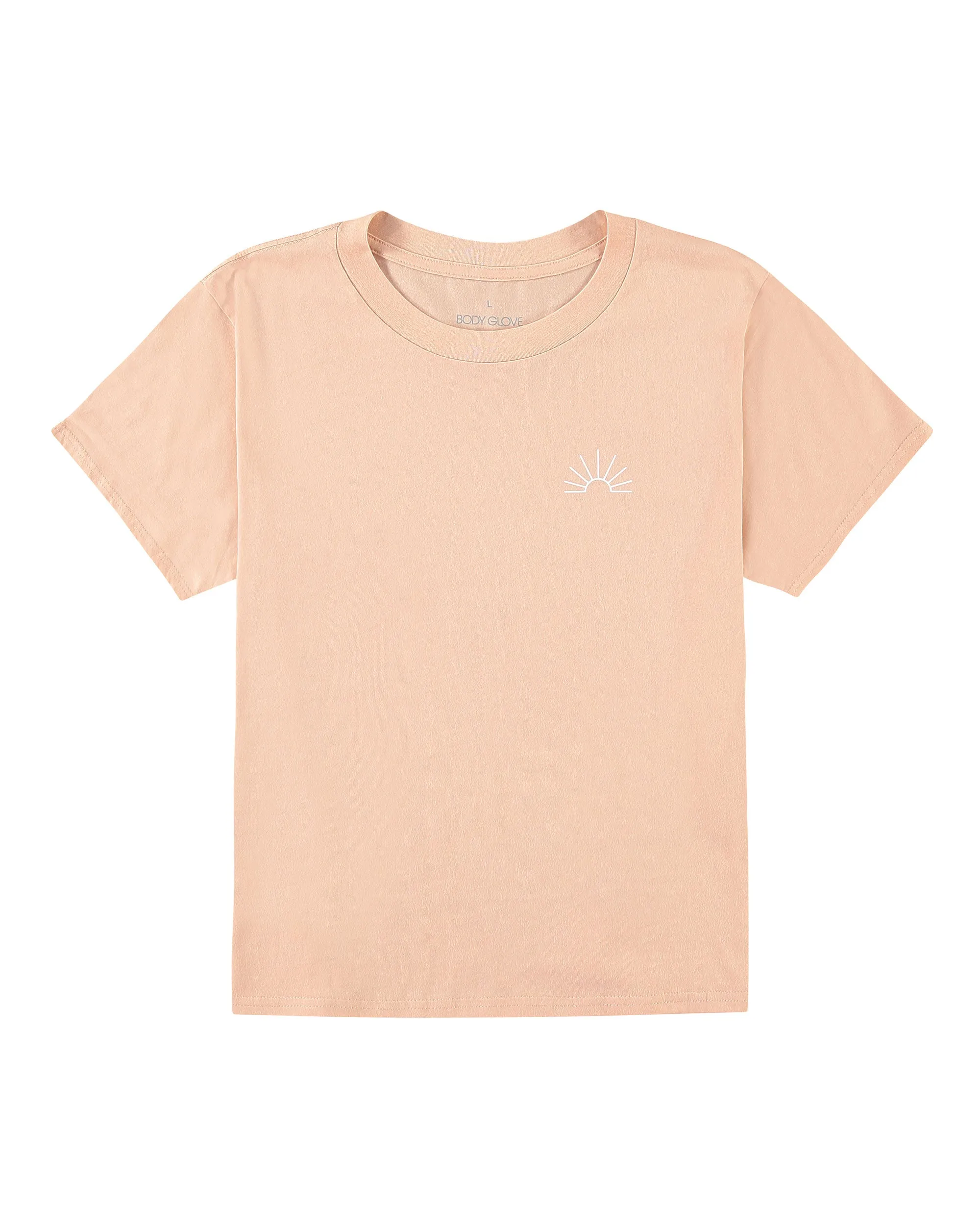 Tati x Body Glove Sunrise T-Shirt - Peach sold by Body Glove product image thumbnail 3