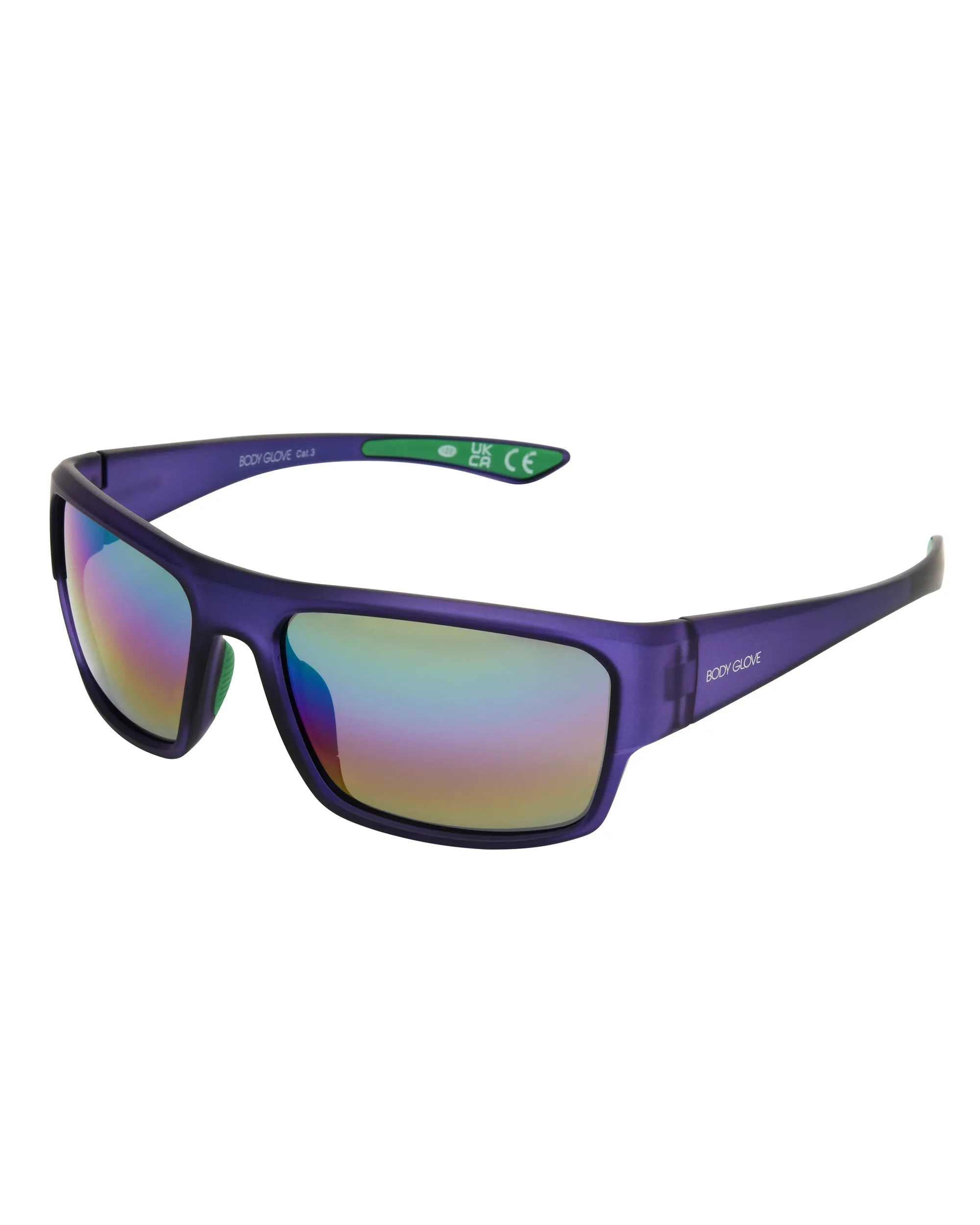 Sea Breeze Rectangle Sunglasses - Purple sold by Body Glove