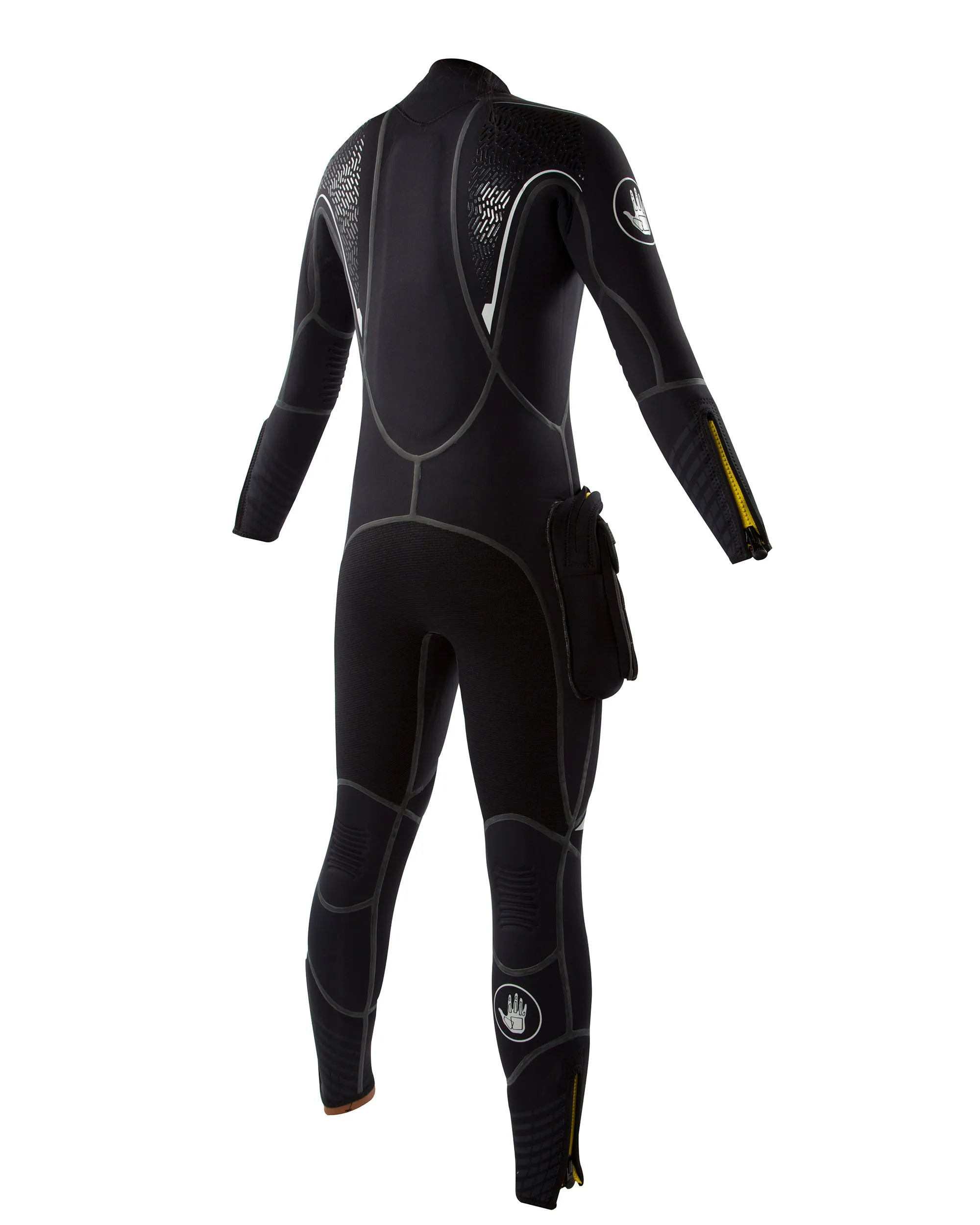 Atlas 5mm Front-Zip Women's Dive Suit with Modular Hood - Black sold by Body Glove product image thumbnail 2