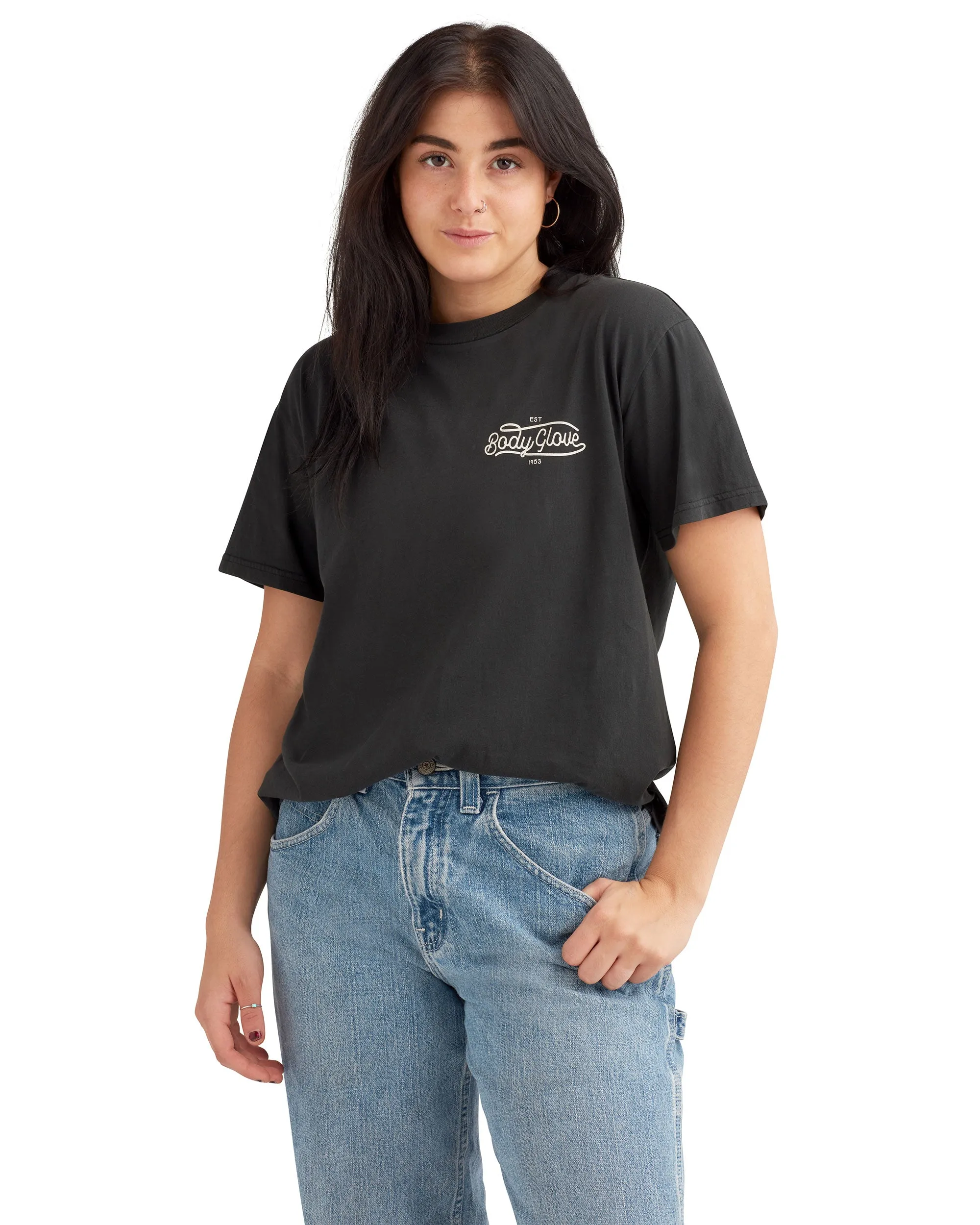 Hermosa Badge Short-Sleeved T-Shirt - Black sold by Body Glove product image thumbnail 4