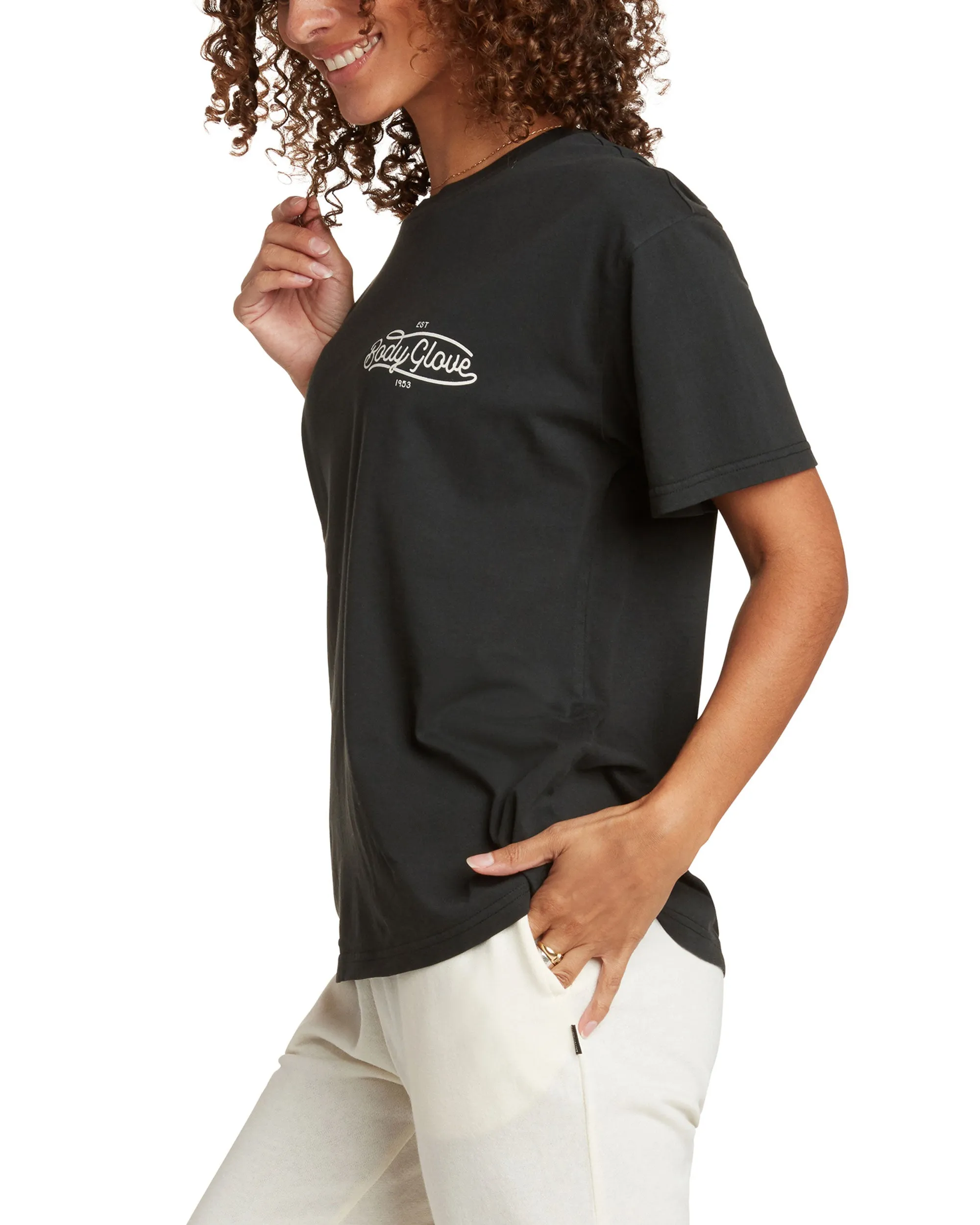 Hermosa Badge Short-Sleeved T-Shirt - Black sold by Body Glove product image thumbnail 3