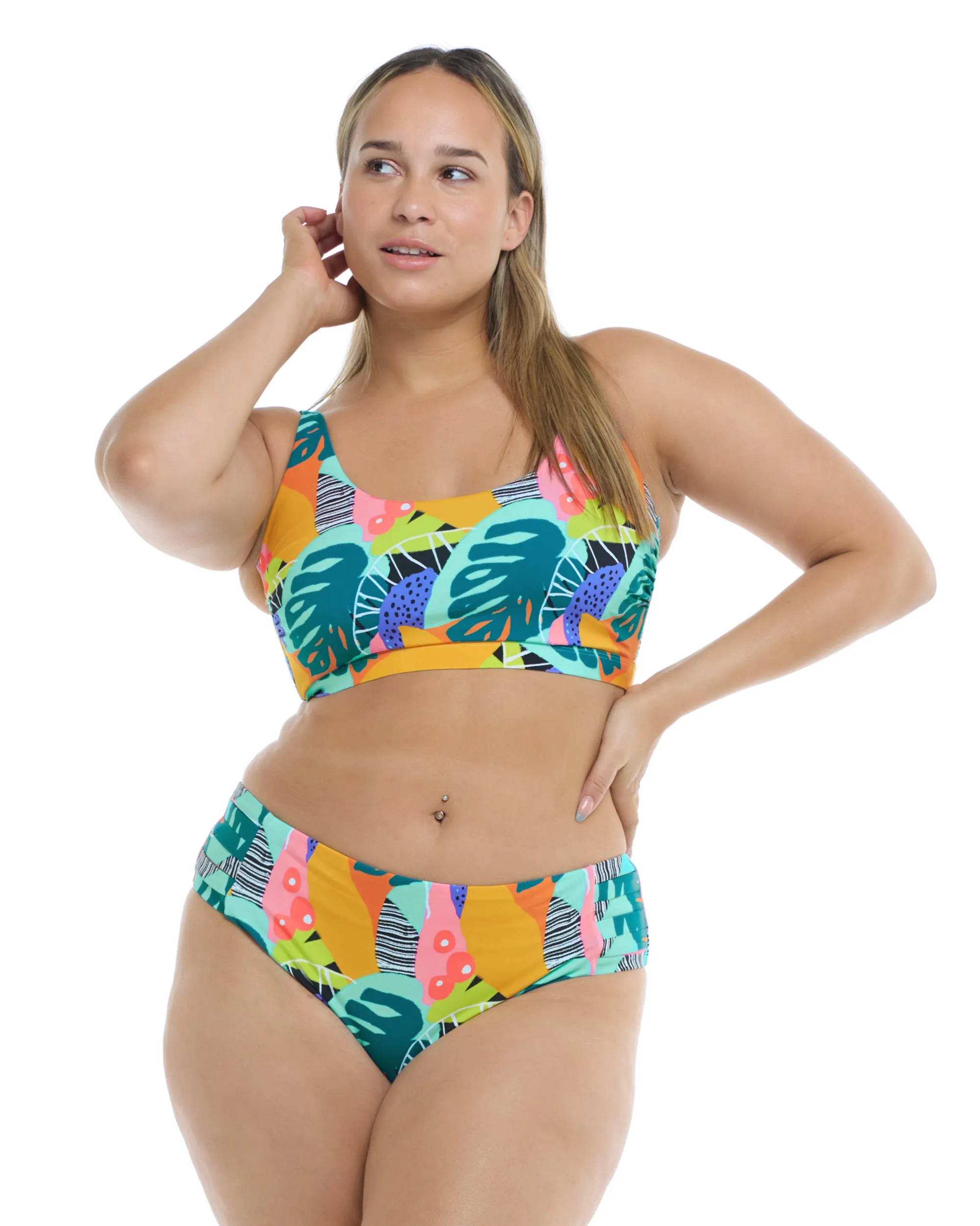 Curacao Amore Plus Size Bikini Top - Multi sold by Body Glove product image thumbnail 2