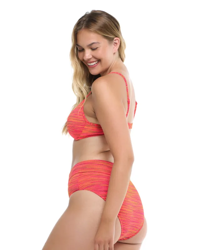 Impression Woodstock High-Waist Swim Bottom - Multi sold by Body Glove