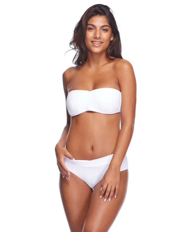 Smoothies Crystal Bandeau Top - Snow sold by Body Glove