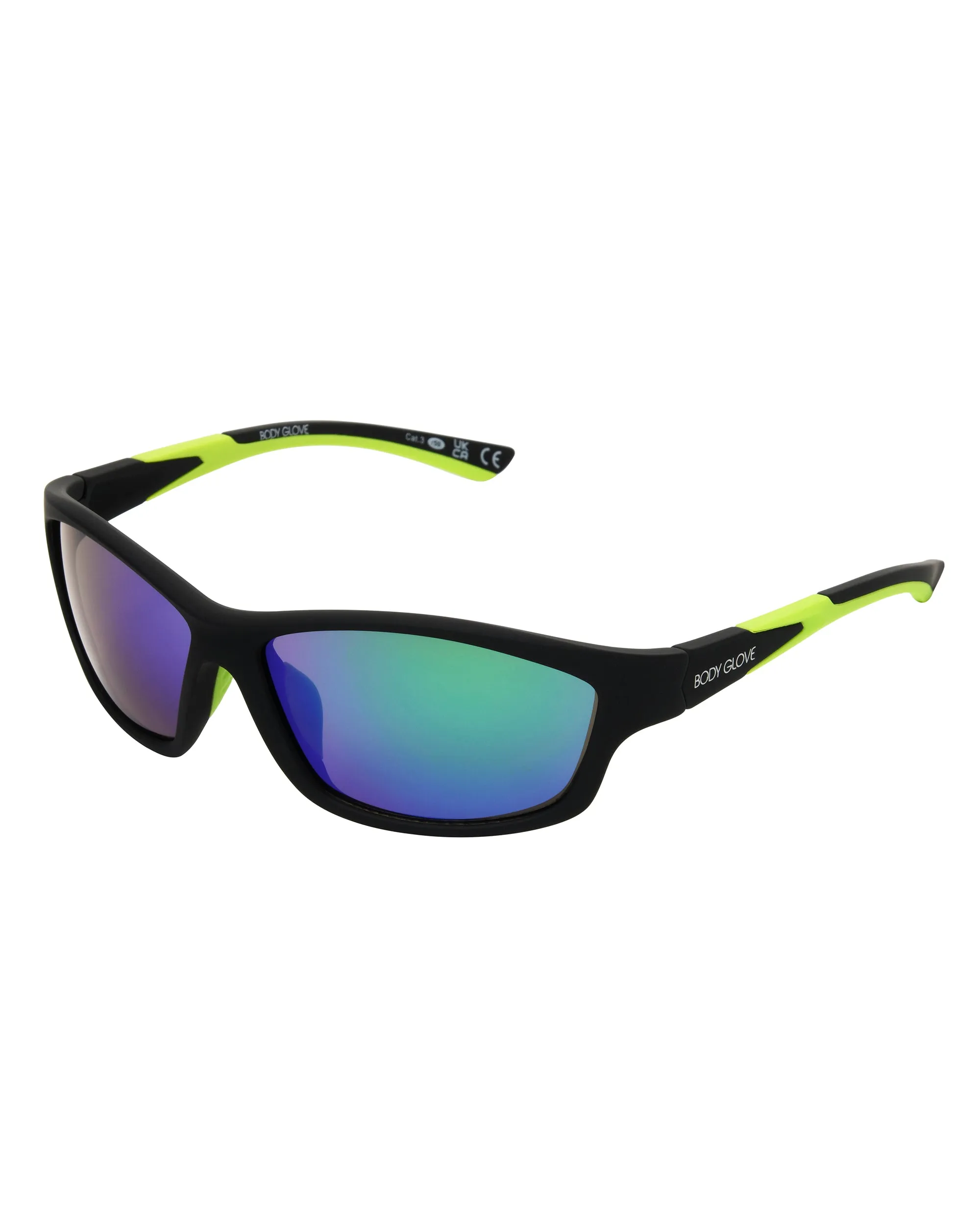 Oceanic Wrap Sunglasses - Black sold by Body Glove