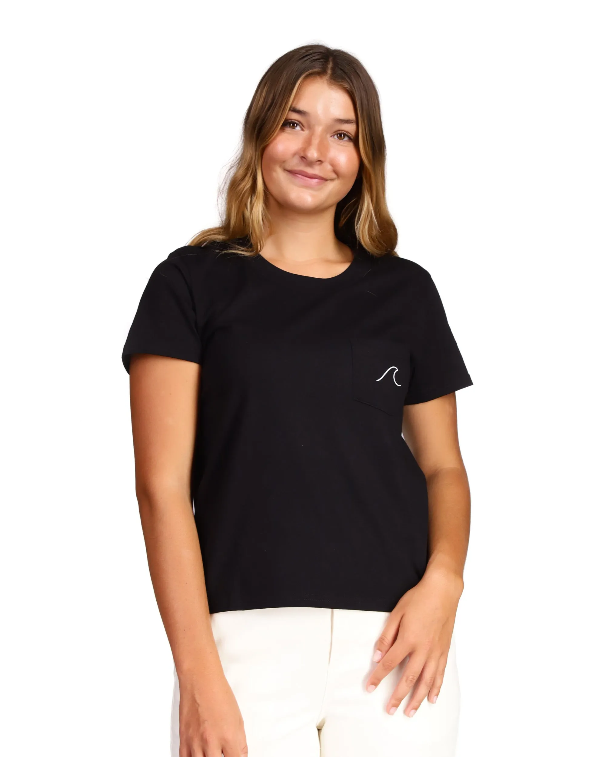 Tati x Body Glove Wave Pocket T-Shirt - Black sold by Body Glove