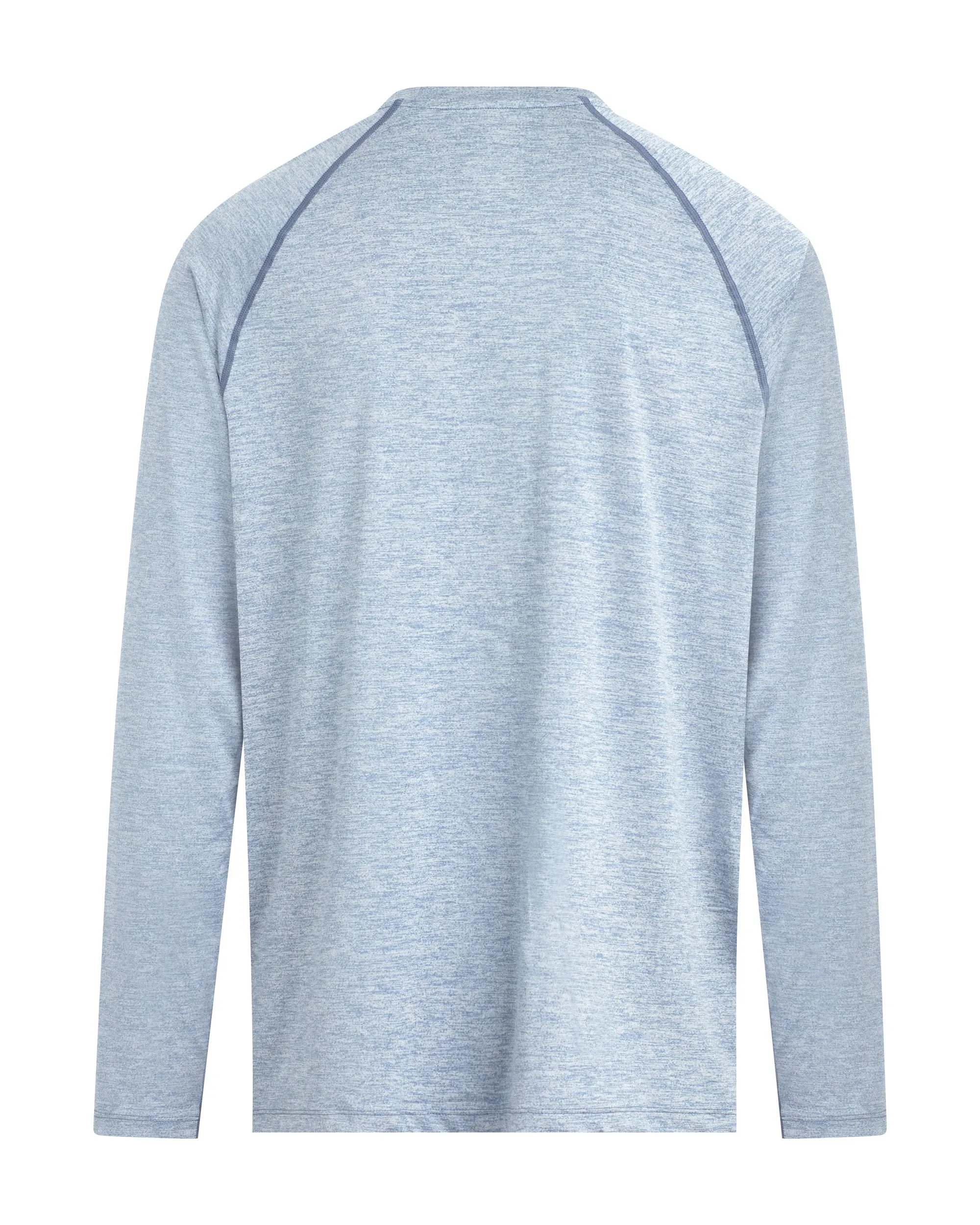 Long-Sleeved Raglan UPF 50+ T-Shirt - Blue sold by Body Glove product image thumbnail 4
