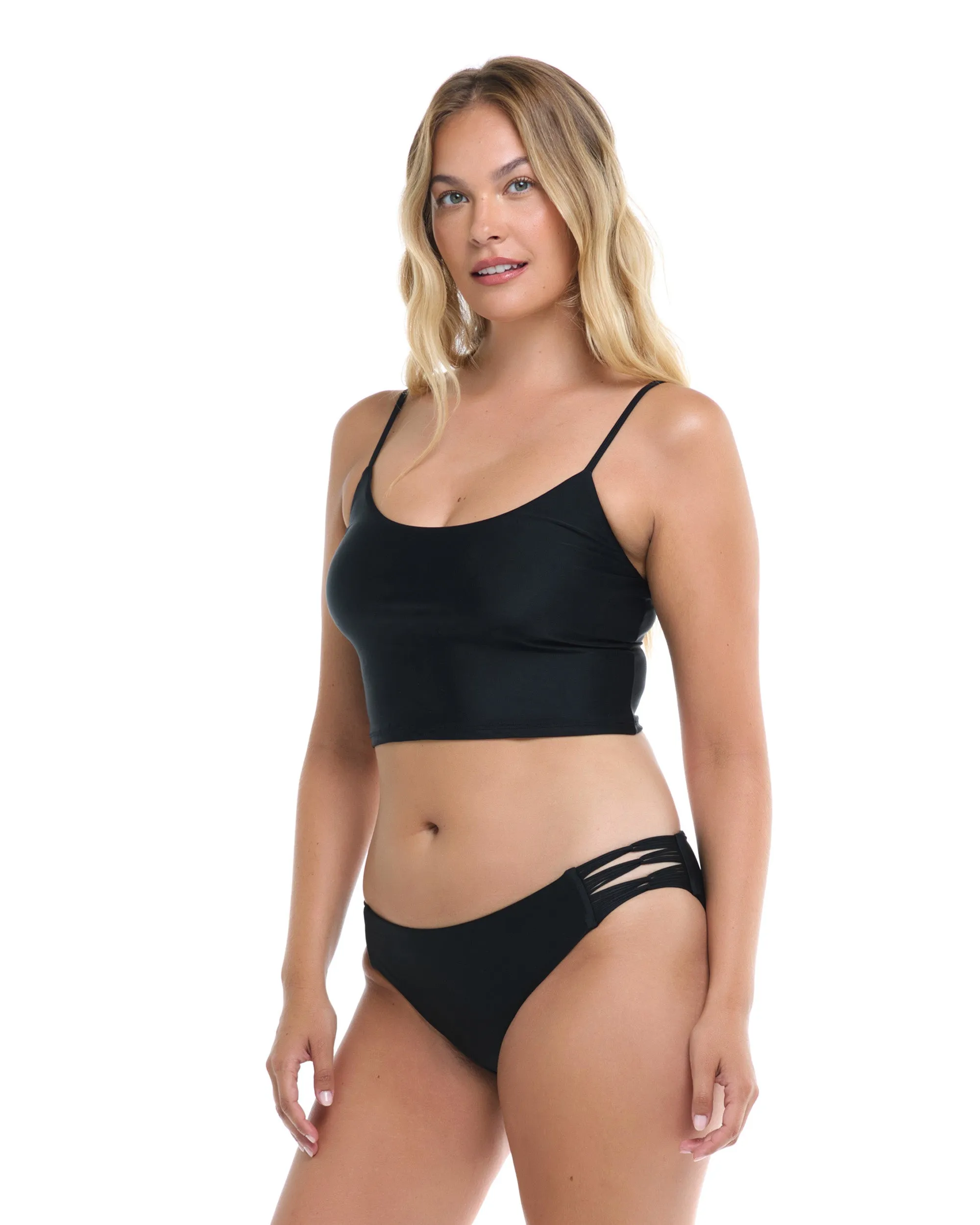 Smoothies Norah Swim Crop Top - Black sold by Body Glove product image thumbnail 2