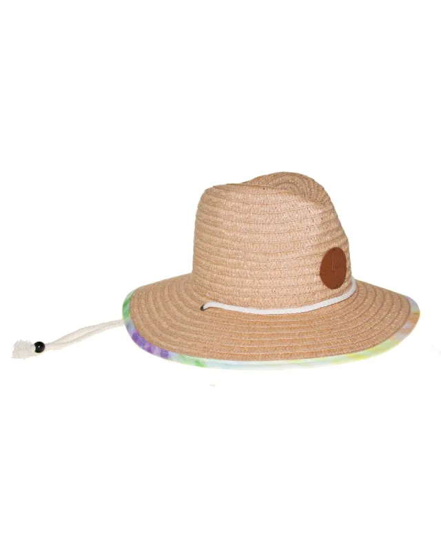 Novelty Straw Panama Hat - Kaleidoscope sold by Body Glove