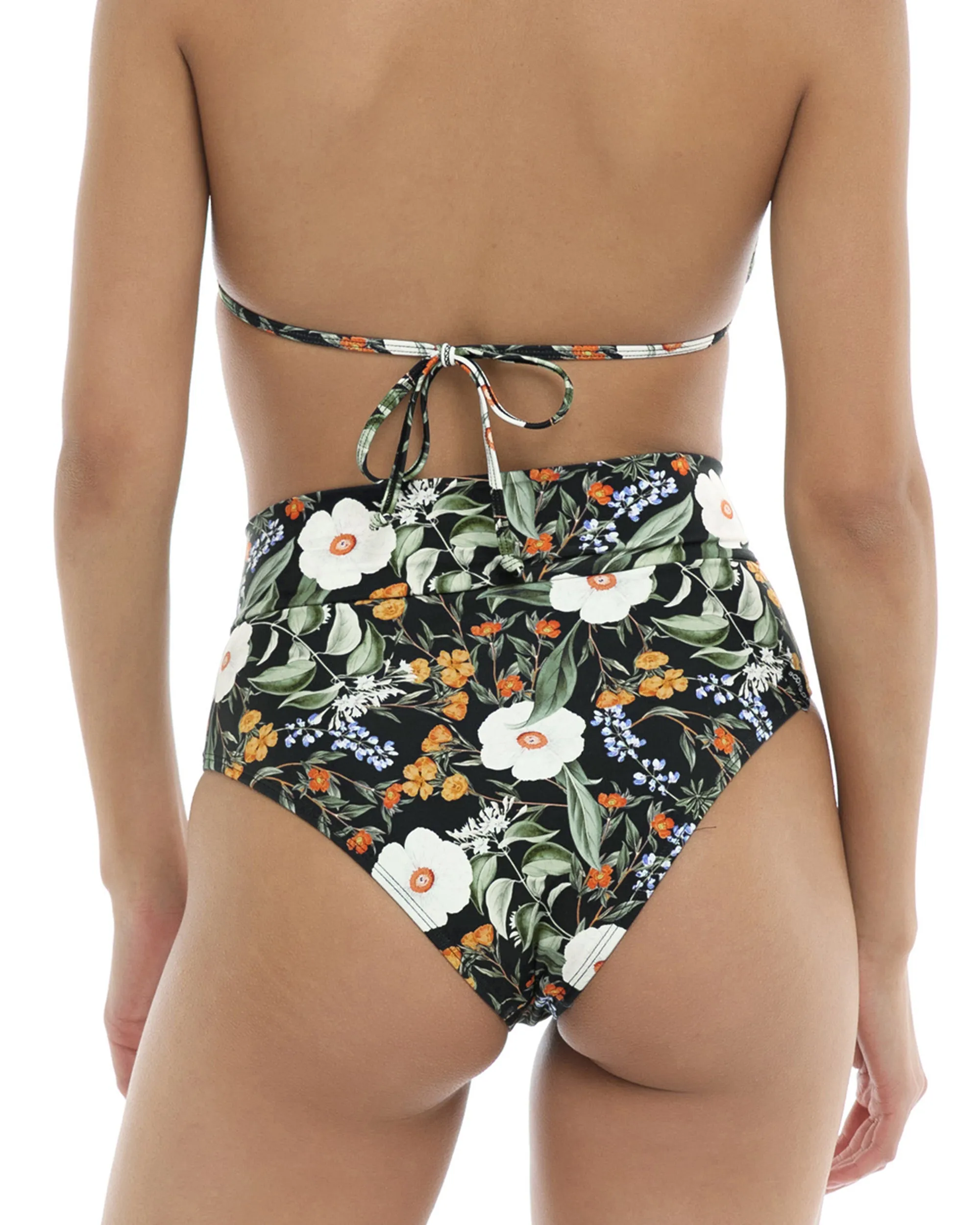 Inflorescence Woodstock High-Waist Swim Bottom - Black sold by Body Glove product image thumbnail 4